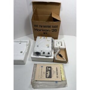 MARINE VHF RADIO HORIZON 25 STANDARD Vintage
